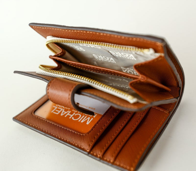 MK Beige Wallet For Women 95#