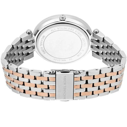 Michael Kors Darci MK3726 Two-Tone Watch with Rose Gold Celestial Star Dial