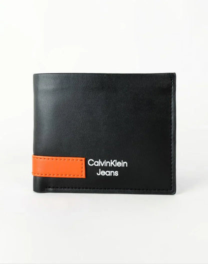 CK Black Leather Waller For Men 61#