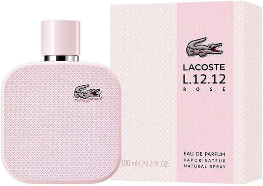 Lacoste l.12.12 rose eau de parfum - 100ml