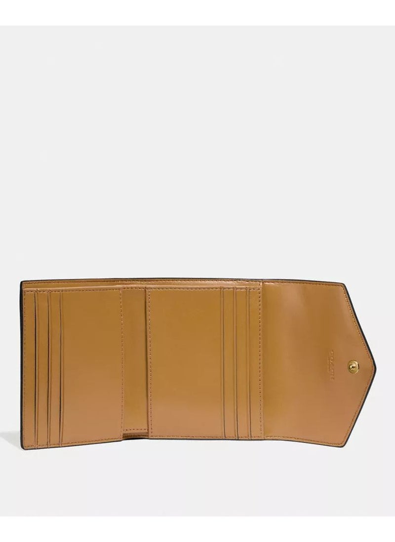 Coach Women's Compact Tri-Fold Wallet 102#