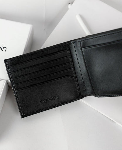 CK Black Leather Wallet For Men 59#