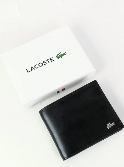 LC Black Leather Wallet For Men 87#