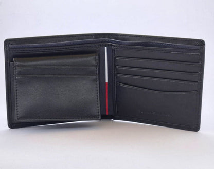 TH Black Leather Wallet 45#