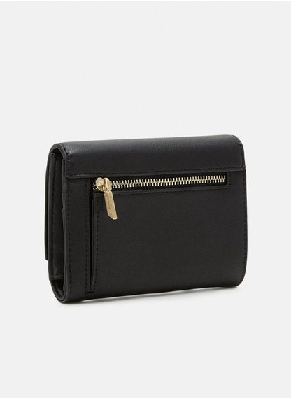 CK Black Leather Trifold Wallet For Women 79#