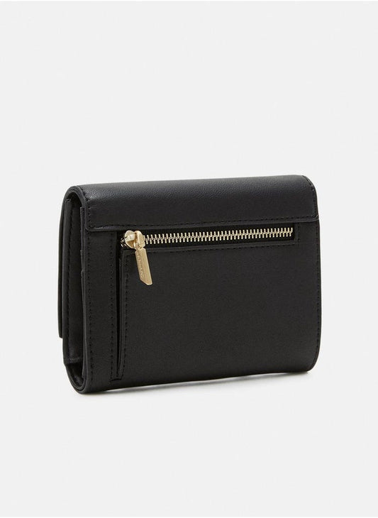 CK Black Leather Trifold Wallet For Women 79#