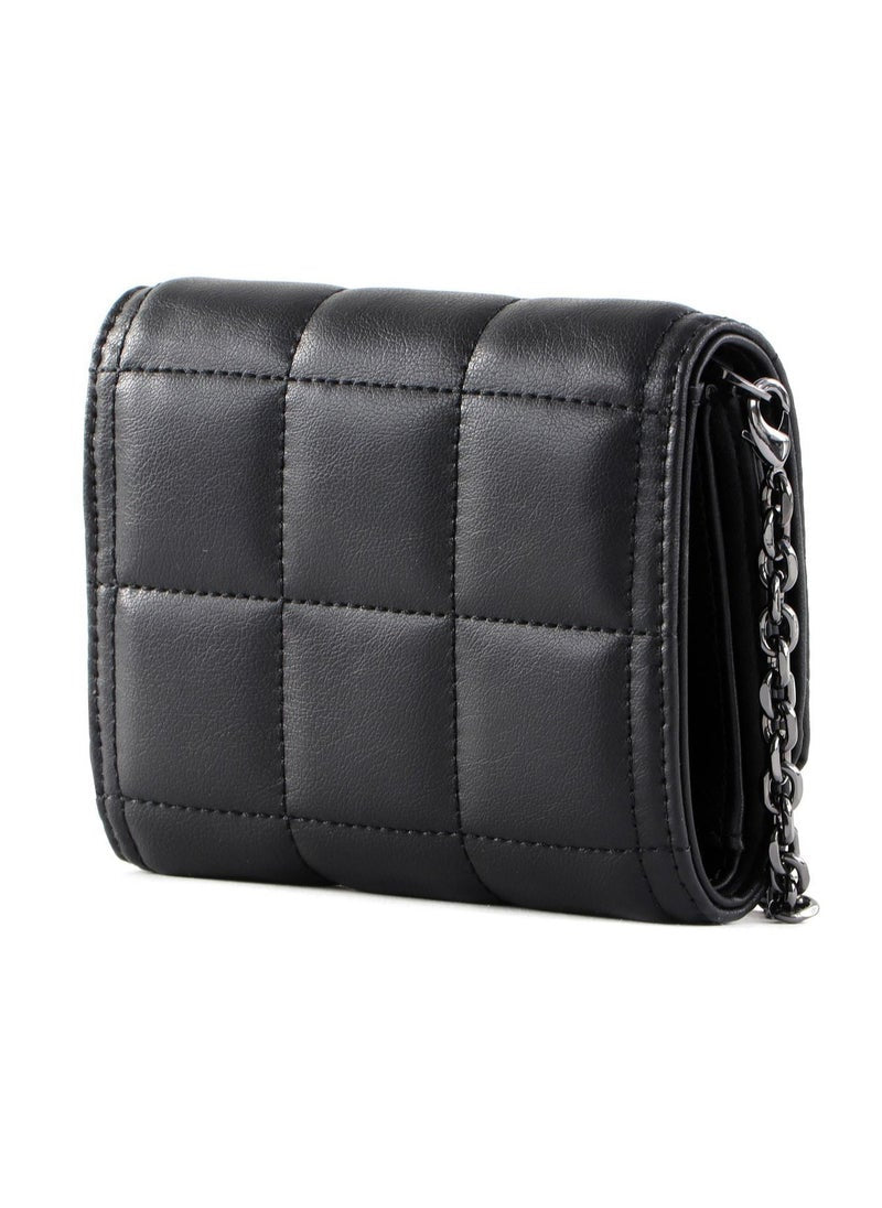 CK Quilted Black Wallet For Women 77#