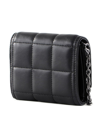 CK Quilted Black Wallet For Women 77#