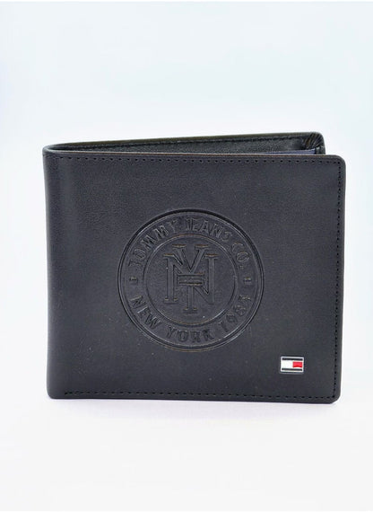 TH Black Leather Wallet 45#