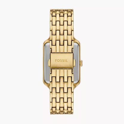 Fossil Raquel ES5398 Sun & Moon Mother of Pearl Gold-Tone Stainless Steel Women's Watch