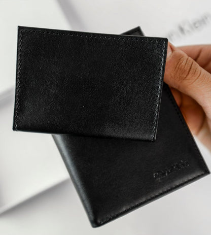 CK Black Leather Wallet-Keychain Set For Men 5#