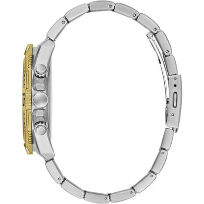 Guess Commander GW0056G4 Two-Tone Black Dial Watch