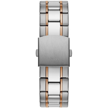 Guess Commander GW0056G5 Two-Tone Rose Gold & Silver Blue Dial Men's Watch