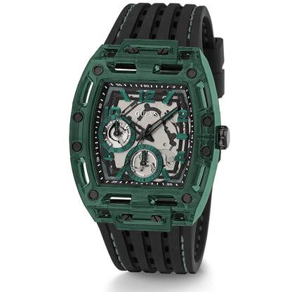 Guess GW0499G7 Phoenix Green Transparent Men's Watch