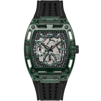 Guess GW0499G7 Phoenix Green Transparent Men's Watch