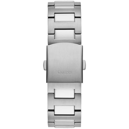 Guess Headline GW0572G1 Men's Silver-Tone & Blue Dial Watch