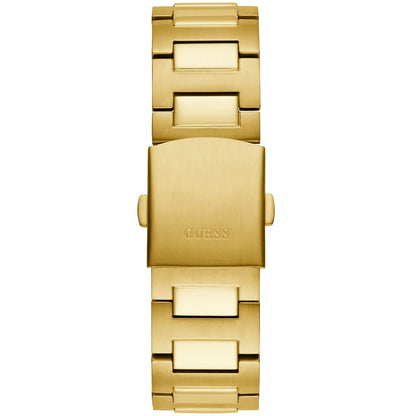 Guess Headline GW0572G2 Full Gold Case Black Textured Dial Men's Watch