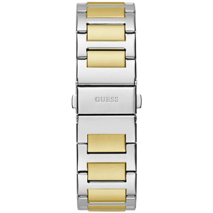 Guess GW0631G1 Men's Two-Tone Square Watch with Green Dial