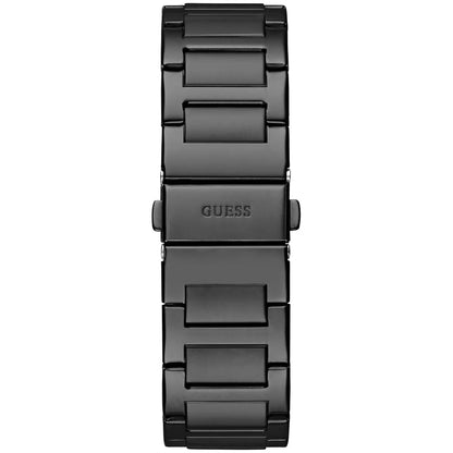 Guess GW0631G2 Full Black Square Case Multifunction Dress Men's Watch