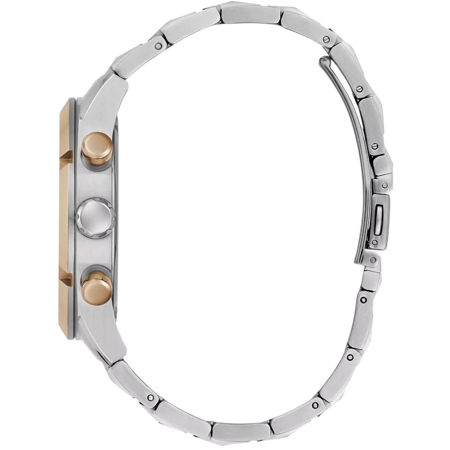 Guess GW0714G3 Men's Top Tier Two-Tone Silver & Rose Gold Watch