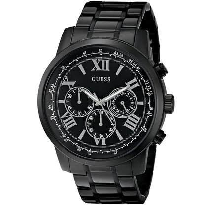 Guess Horizon W0379G2 Black Ion-Plated Chronograph Look Watch