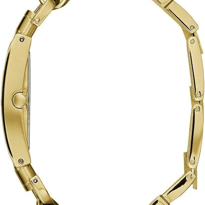 Guess Mod Heavy Metal W1117L2 Gold Tone Chain Bracelet Polished Watch