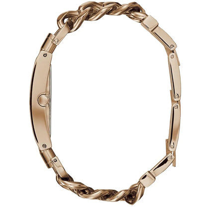 Guess Mod Heavy Metal W1117L3 Rose Gold Chain Bracelet Polished Watch