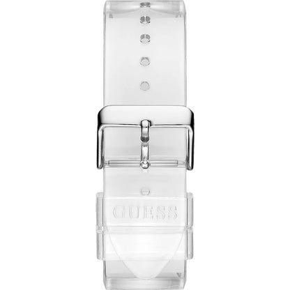 Guess Originals Phoenix V1051M1 Clear Transparent Case White Dial Multicolor Watch