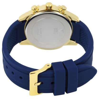 Guess Catalina W0562L2 Gold & Blue Rubber Watch