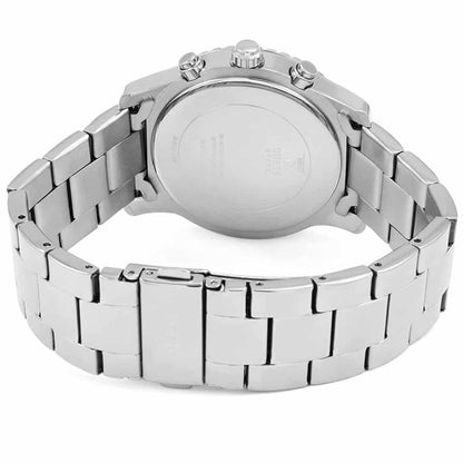 Guess Confetti W0774L6 Silver & Blue Glitter Watch