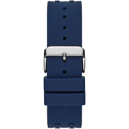 Guess Octane W1047G2 Men's Blue Bezel Grey Dial Rubber Watch