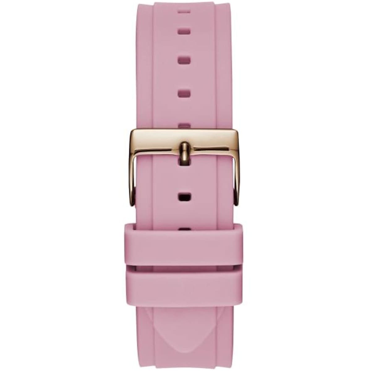 Guess Limelight W1053L3 Multi-Function Pink Dial Women's Pink Rubber Watch