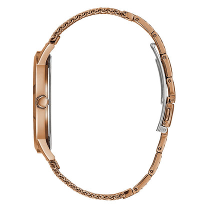 Guess Supernova GW0074G1 Rose Gold Case Brown Dial Rose Gold Mesh Men's Watch