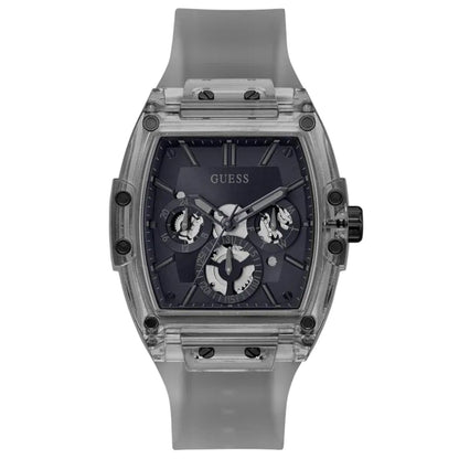 Guess Phoenix GW0203G9 Grey Translucent Polycarbonate Rubber Watch