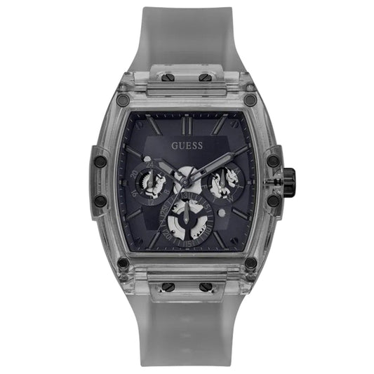 Guess Phoenix GW0203G9 Grey Translucent Polycarbonate Rubber Watch