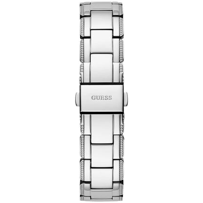 Guess Crystal Clear GW0470L1 Silver Case Transparent Crystal Dial Silver Metal Women's Watch