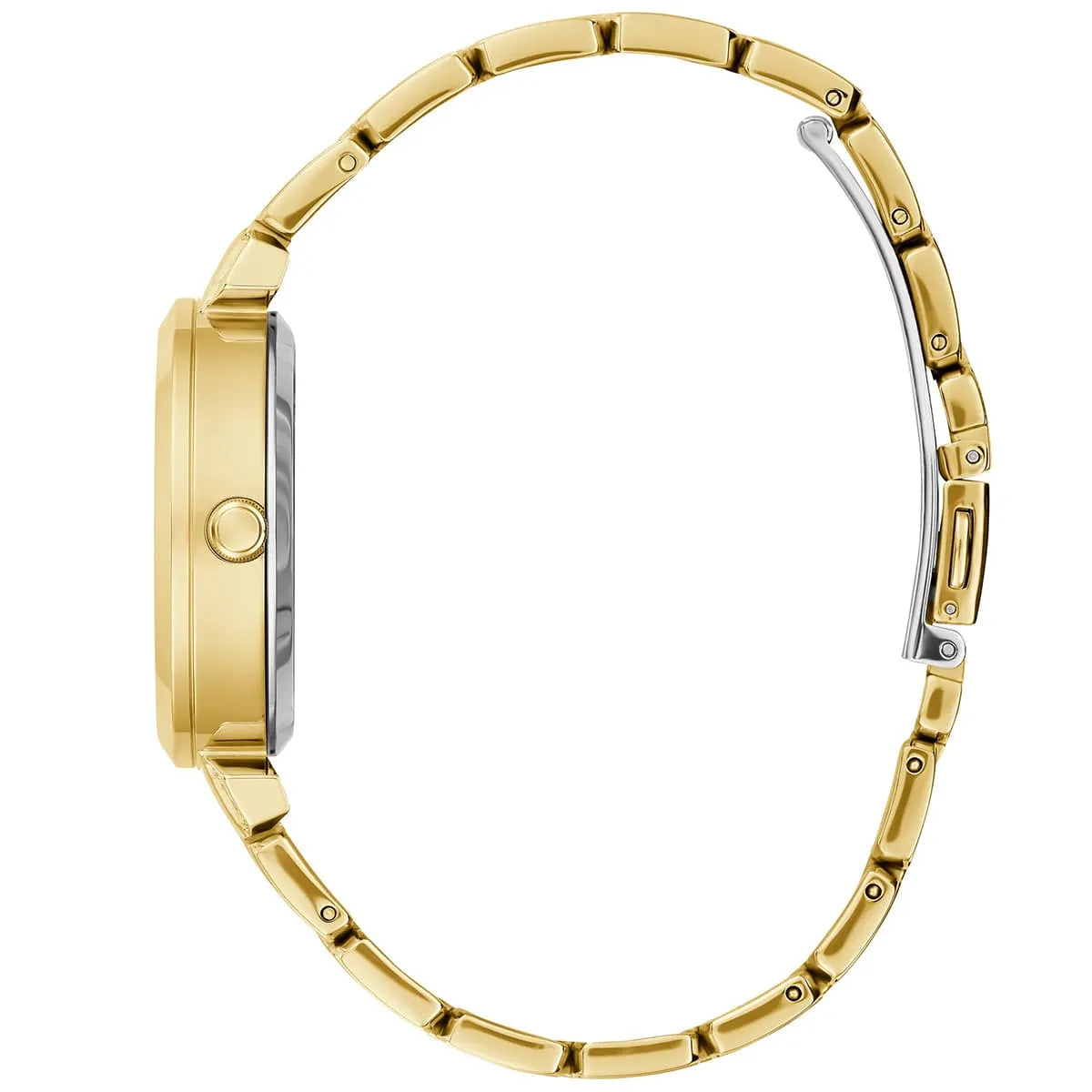 Guess Crystal Clear GW0470L2 Gold Case Transparent Crystal Dial Gold Metal Women's Watch