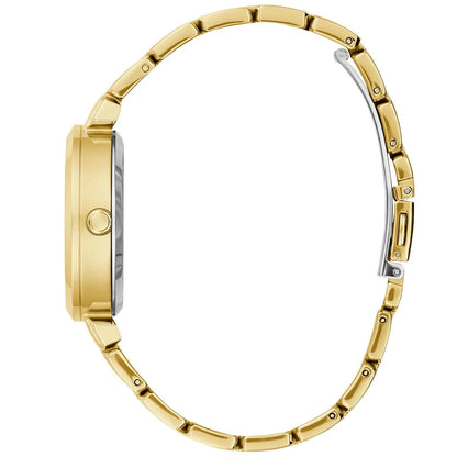 Guess Crystal Clear GW0470L2 Gold Case Transparent Crystal Dial Gold Metal Women's Watch