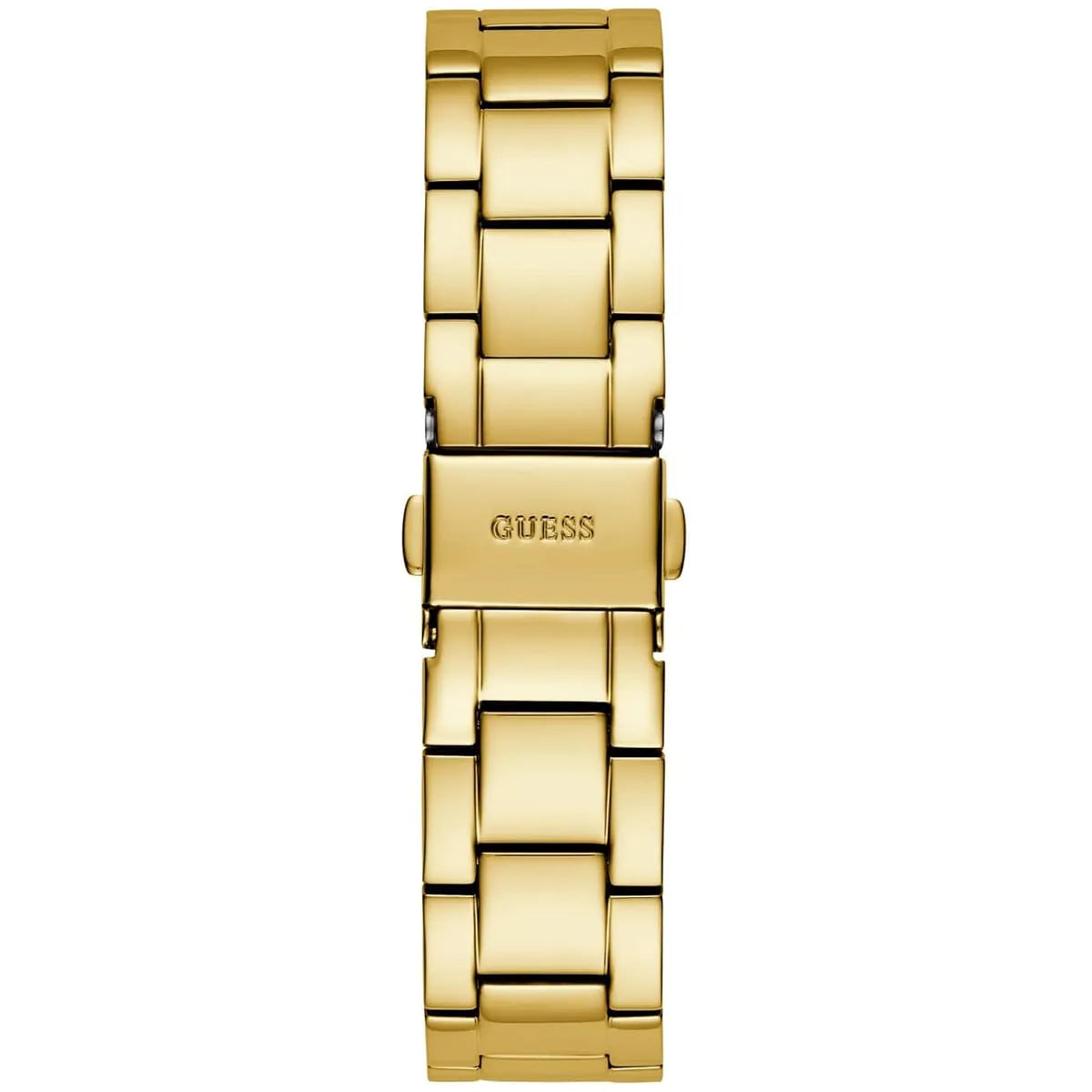 Guess Fame GW0508L2 Gold Triangle Case Crystal Bezel Gold Mesh Women's Watch