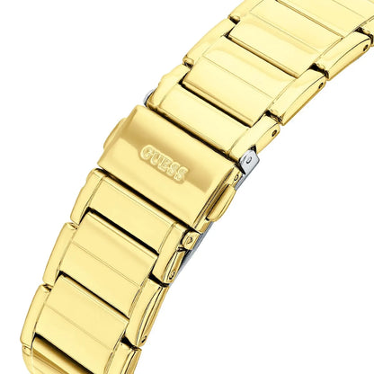 Guess Fusion Multi-Function GW0552L2 Gold Case Crystal Bezel Gold Metal Women's Watch