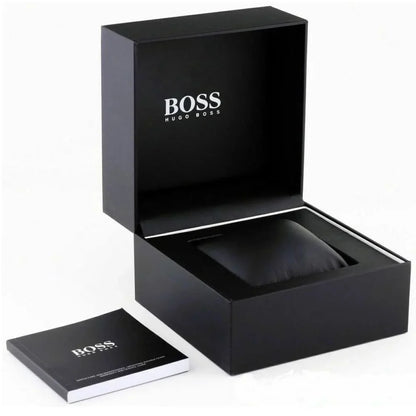 Hugo Boss Candor 1514223 Men's Grey Steel Watch with Blue Dial