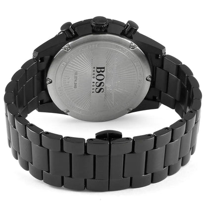Hugo Boss Aero Mate 1513771 Black IP Chronograph Men's Watch