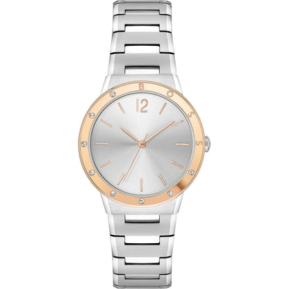 Hugo Boss Women’s Watch – Model 1502646 | Elegant Silver Breath Design