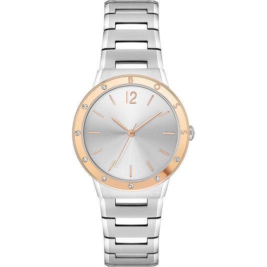 Hugo Boss Women’s Watch – Model 1502646 | Elegant Silver Breath Design