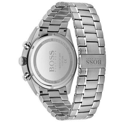 Hugo Boss Champion 1513871 Silver-Tone Black Dial Men's Watch