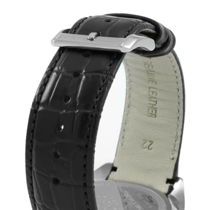 Hugo Boss Driver 1512879 Silver Stainless Steel Black Leather Chronograph Watch