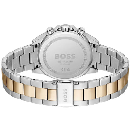Original Hugo Boss Novia Women's Watch - Two-Tone Rose Gold & Brown Dial (1502617)