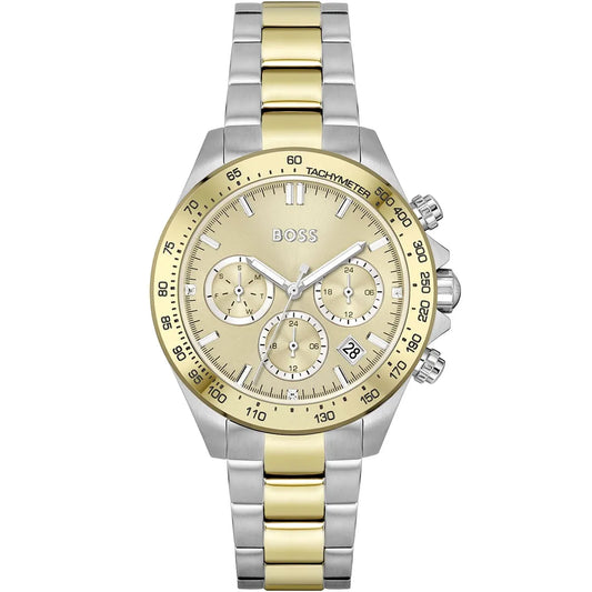 Original Hugo Boss Novia Women's Watch - Two-Tone Gold & Silver Steel (1502618)