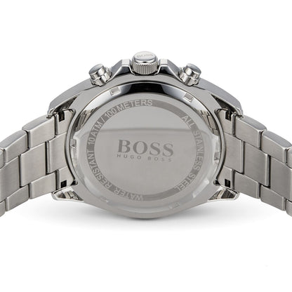 Hugo Boss Ocean Edition 1513704 Silver-Tone Blue Dial Chronograph Men's Watch