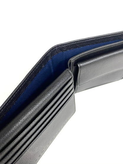 TH Black Leather Wallet For Men 36#